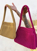 Handwoven Crochet Shoulder Bags